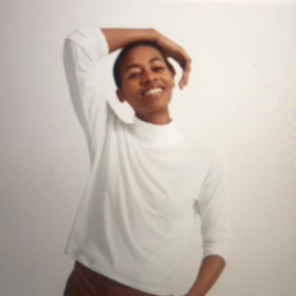 Everlane air turtleneck long sleeve shirt